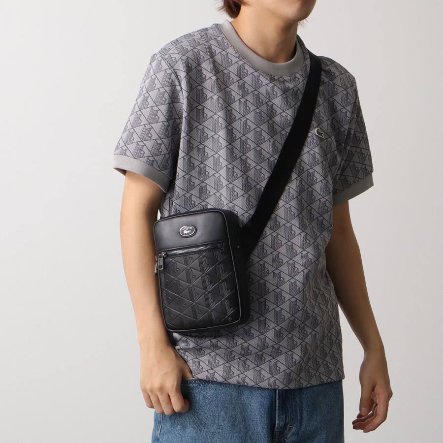 LACOSTE（ラコステ） ショルダーバッグ NH4486MR メンズ モノグラム