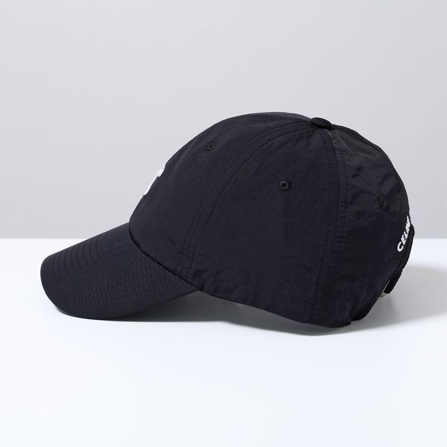 CELINE セリーヌ ベースボールキャップ RICHELIEU リシュリュー AA0J53C56.38NO メンズ トリオンフ ロゴ刺? 帽子 ブラックの画像