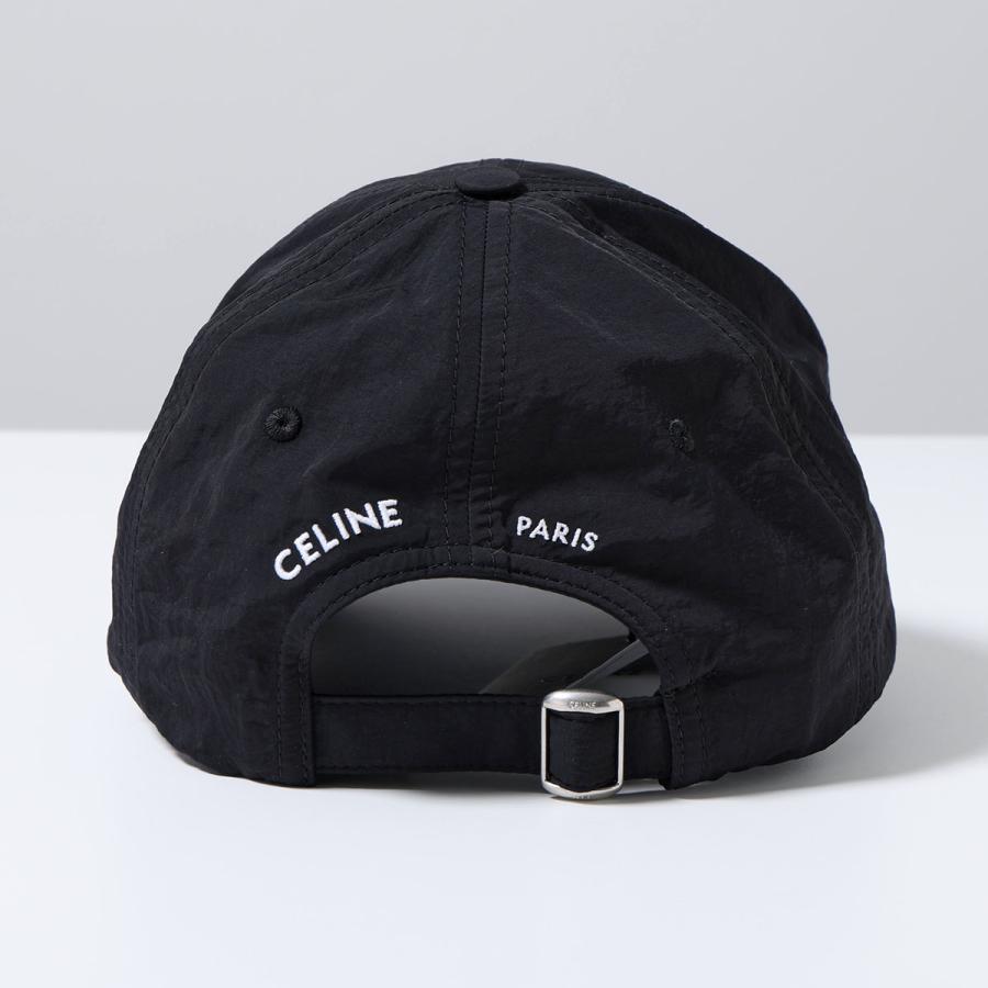 CELINE セリーヌ ベースボールキャップ RICHELIEU リシュリュー AA0J53C56.38NO メンズ トリオンフ ロゴ刺? 帽子 ブラックの画像