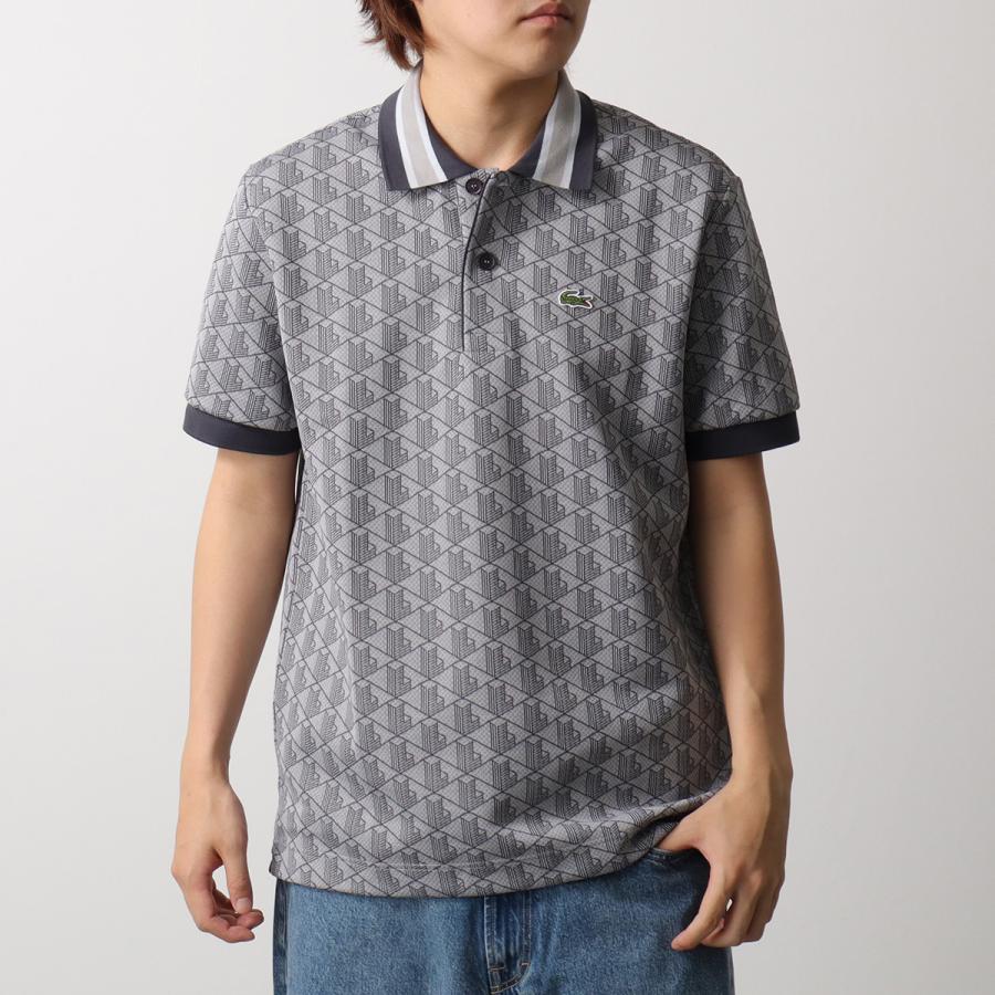 LACOSTE（ラコステ） ポロシャツ DH1417 メンズ モノグラムジャカード