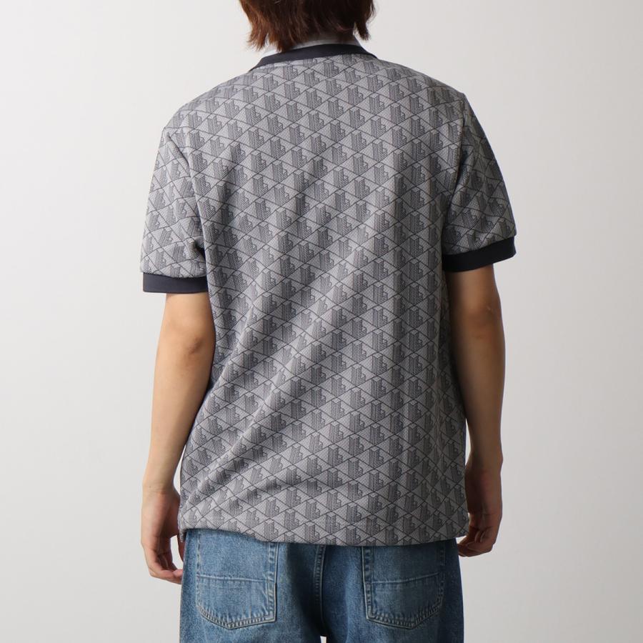 LACOSTE（ラコステ） ポロシャツ DH1417 メンズ モノグラムジャカード