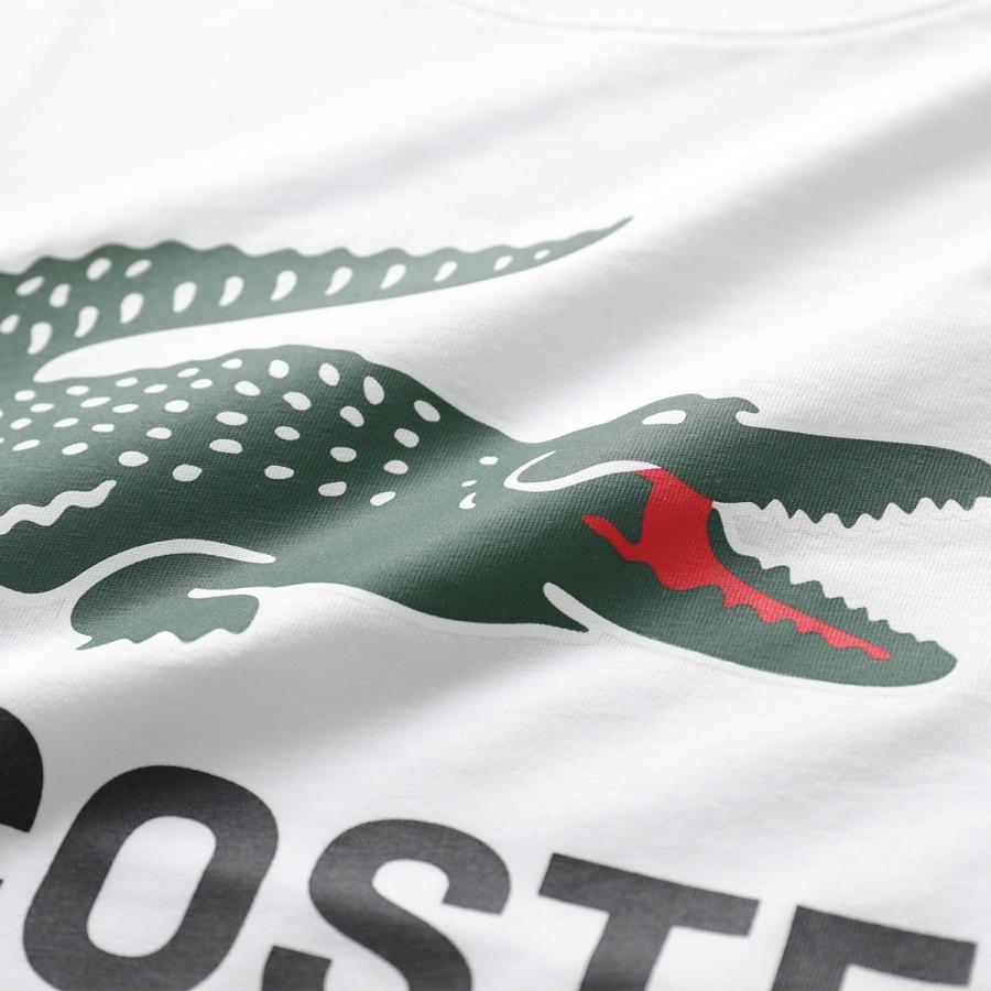 LACOSTE（ラコステ） Tシャツ TH5634 メンズ ワニ ロゴプリント