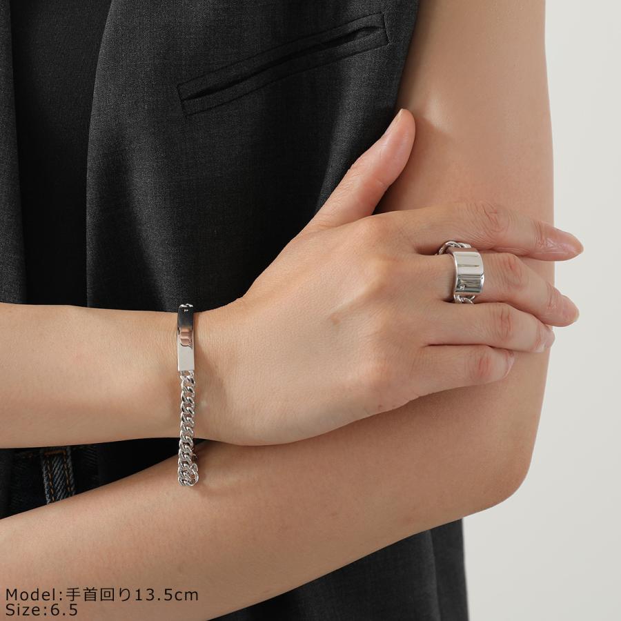 TOMWOOD トムウッド ブレスレット ID Bracelet 101589 メンズ レディース チェーン アクセサリー シルバーの画像