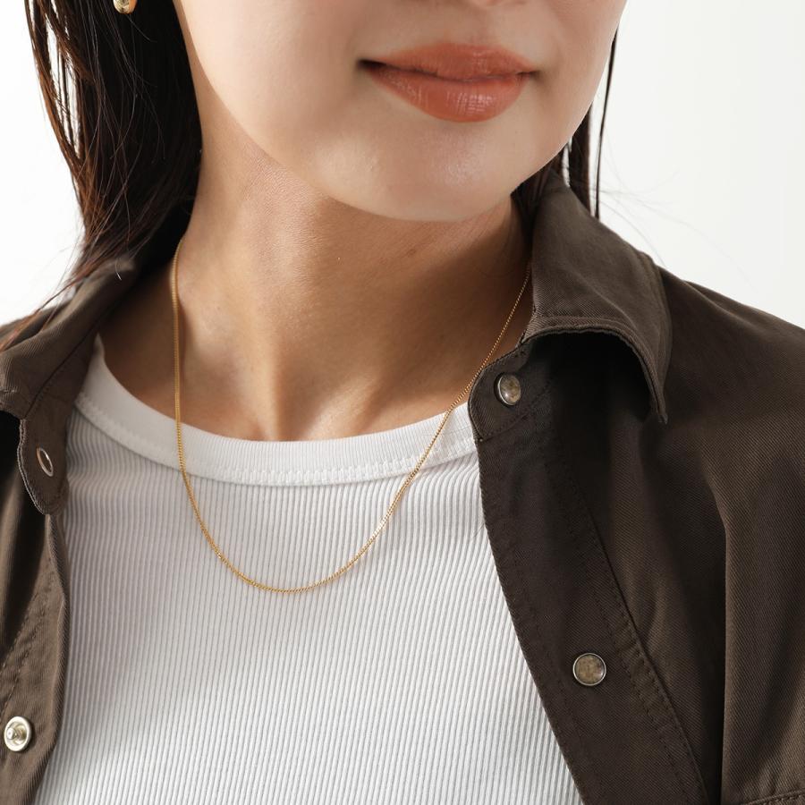 TOM WOOD（トムウッド） ネックレス Jil Chain Gold 18inch 101600