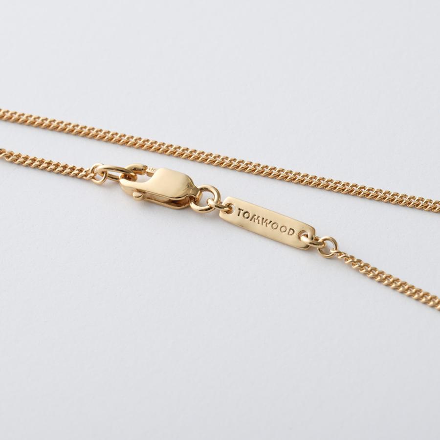TOM WOOD（トムウッド） ネックレス Jil Chain Gold 18inch 101600