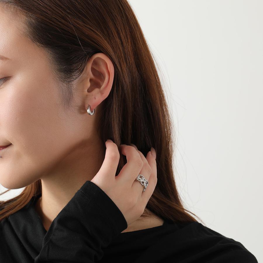 TOMWOOD トムウッド ピアス Beck Huggies ベック ハギーズ 101593 レディース メンズ アクセサリー シルバーの画像