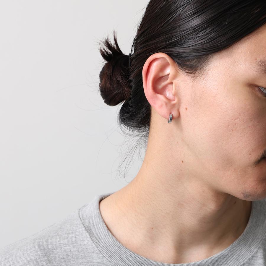 TOMWOOD トムウッド ピアス Beck Huggies ベック ハギーズ 101593 レディース メンズ アクセサリー シルバーの画像