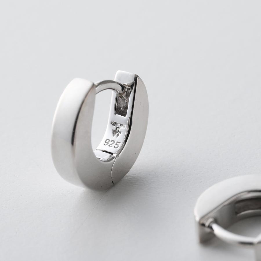 TOMWOOD トムウッド ピアス Beck Huggies ベック ハギーズ 101593 レディース メンズ アクセサリー シルバーの画像