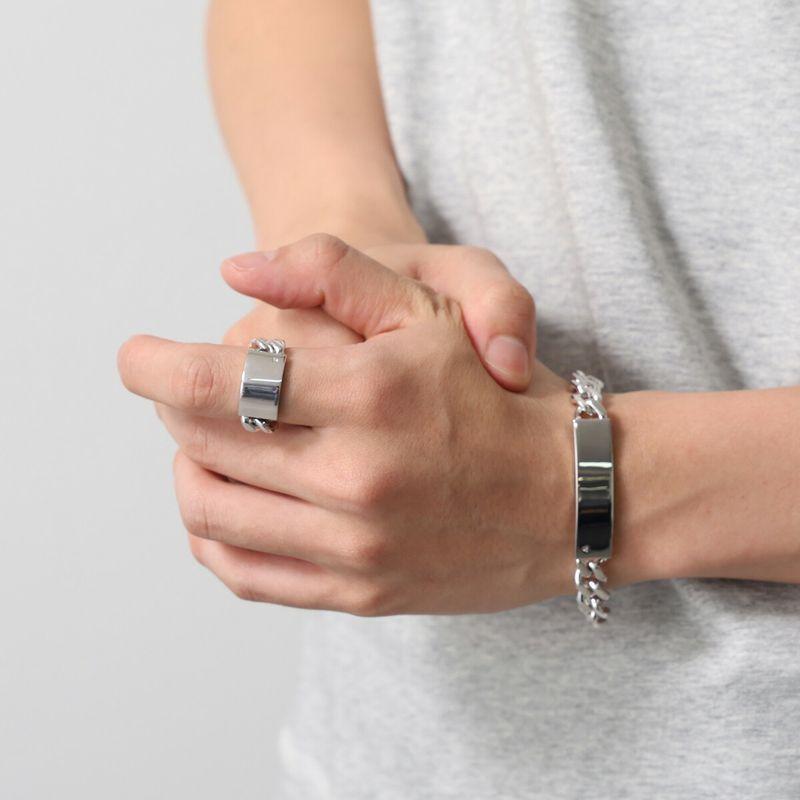 TOM WOOD（トムウッド） リング メンズ ID Ring Large 101605 指輪