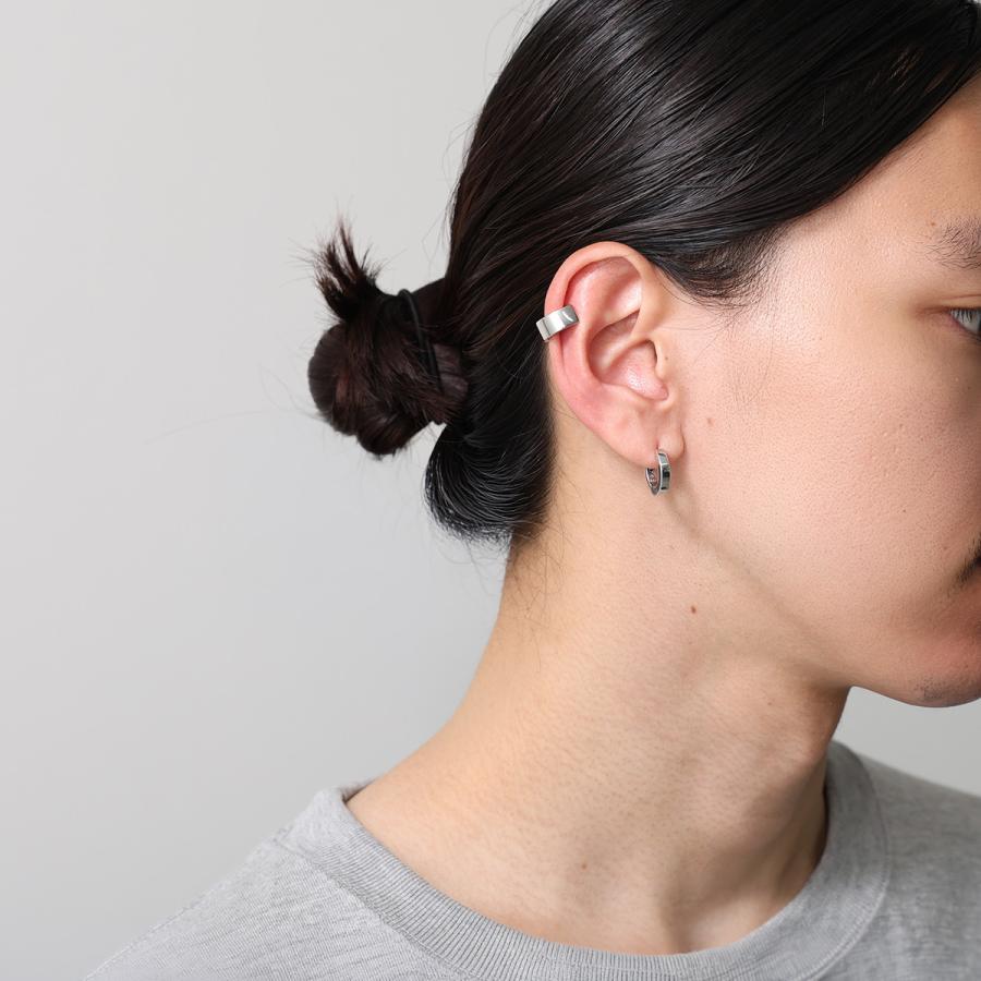 TOMWOOD トムウッド ピアス Beck Hoops ベック フープ 101595 レディース メンズ アクセサリー シルバーの画像