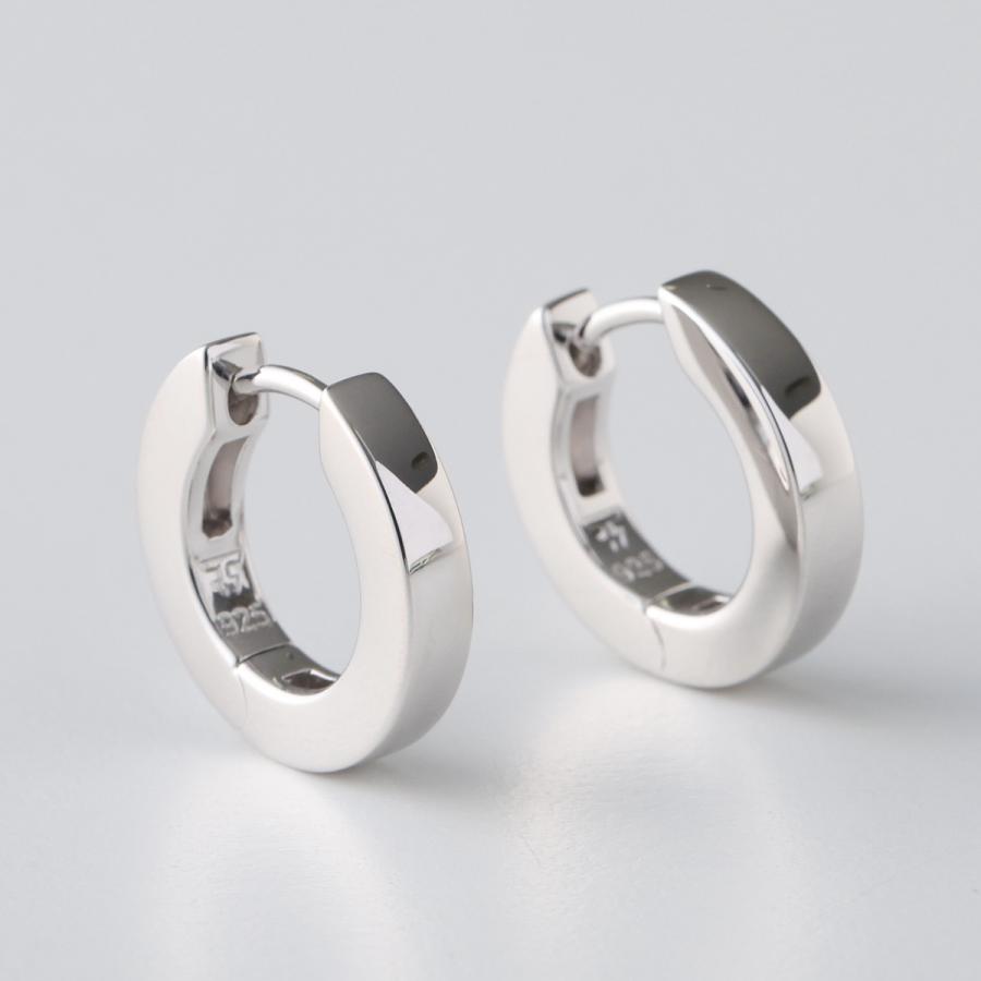 TOMWOOD トムウッド ピアス Beck Hoops ベック フープ 101595 レディース メンズ アクセサリー シルバーの画像