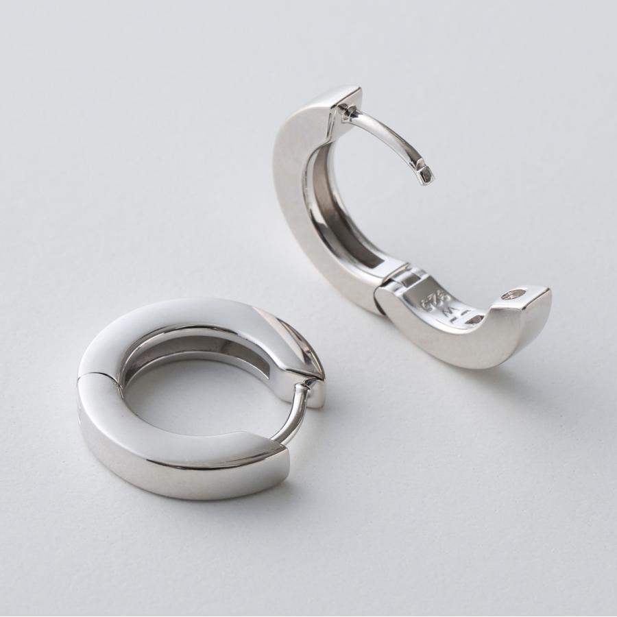TOMWOOD トムウッド ピアス Beck Hoops ベック フープ 101595 レディース メンズ アクセサリー シルバーの画像
