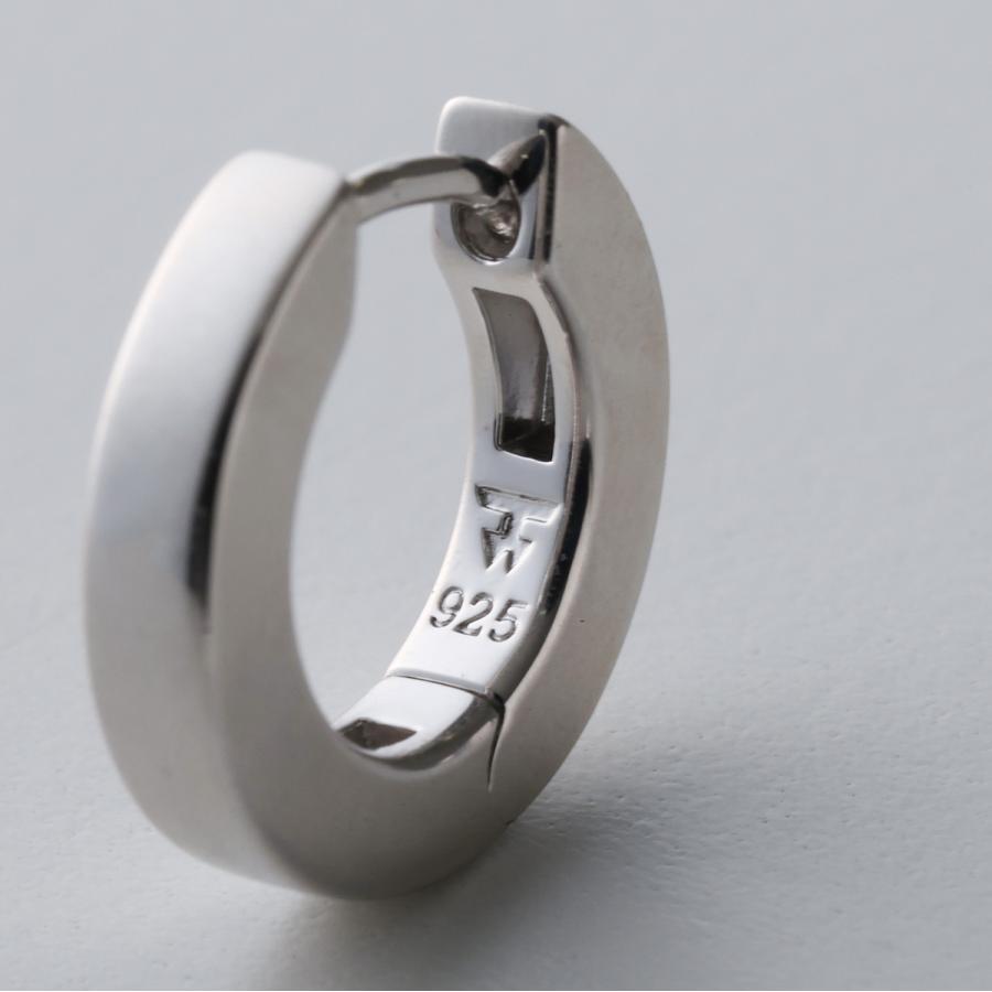 TOMWOOD トムウッド ピアス Beck Hoops ベック フープ 101595 レディース メンズ アクセサリー シルバーの画像