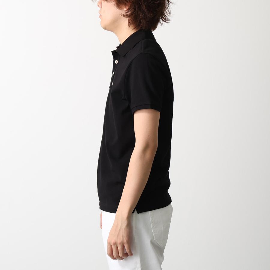 MONCLER モンクレール ポロシャツ 8A00026 84556 メンズ コットンピケ素材 ロゴパッチ 半袖 8A0002684556999の画像