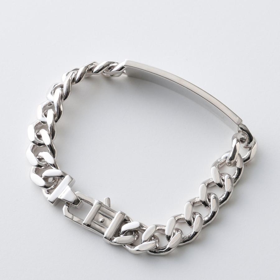 TOMWOOD トムウッド ブレスレット ID Bracelet Large 101606 メンズ チェーン アクセサリー シルバーの画像