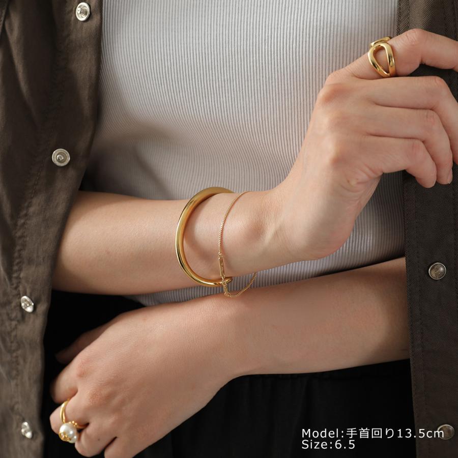TOMWOOD トムウッド ブレスレット Jil Bracelet Gold ジル 101602 レディース メンズ チェーン アクセサリーの画像