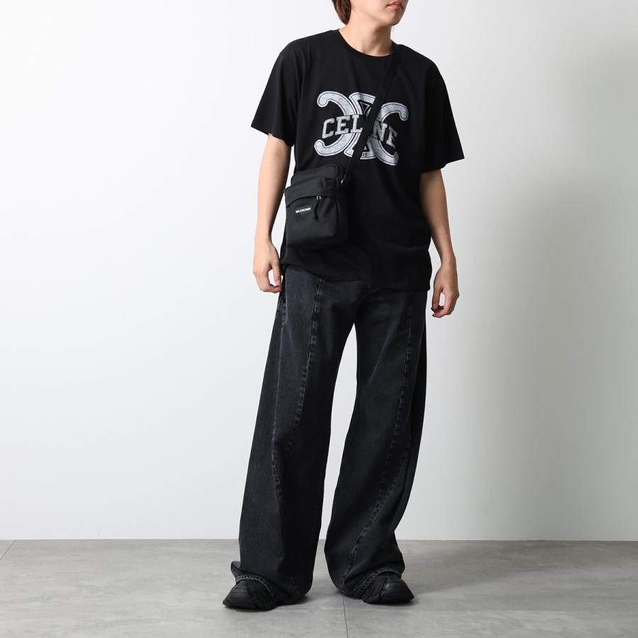 BALENCIAGA バレンシアガ ショルダーバッグ Explorer エクスプローラー 845593 2AB9Q メンズ レディース クロスボディ 鞄 1000/BLACK 8455932AB9Q1000の画像