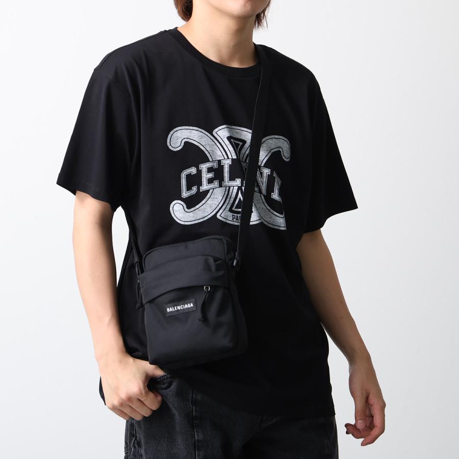 BALENCIAGA バレンシアガ ショルダーバッグ Explorer エクスプローラー 845593 2AB9Q メンズ レディース クロスボディ 鞄 1000/BLACK 8455932AB9Q1000の画像