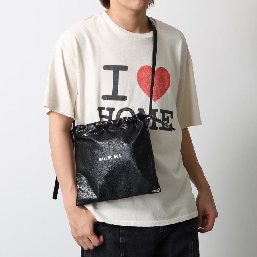BALENCIAGA バレンシアガ ショルダーバッグ SHOPPER DUST POUCH M ショッパー ダスト ポーチ ミディアム 847109 2ABH6 メンズ 8471092ABH61090の画像