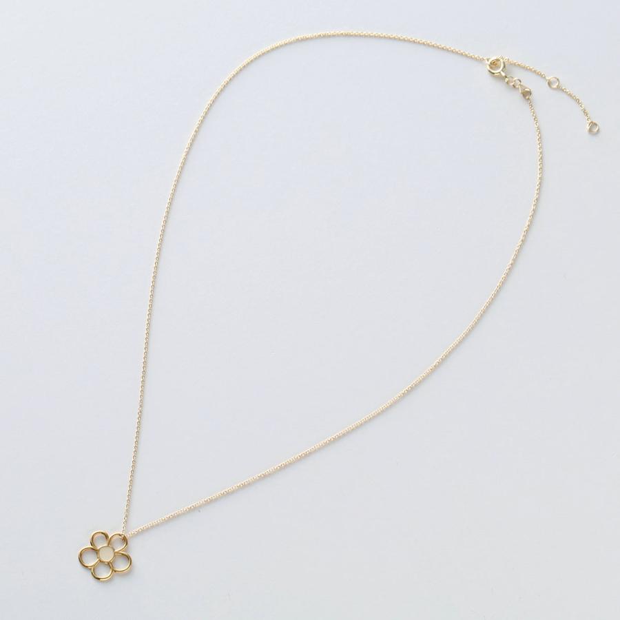 ALIITA アリータ ネックレス FLORECITA PRISMA NACKLACE ROLO レディース フラワー 花 モチーフ エナメル ペンダント アクセサリー A0600/YELLOW-GOLD-9KTの画像