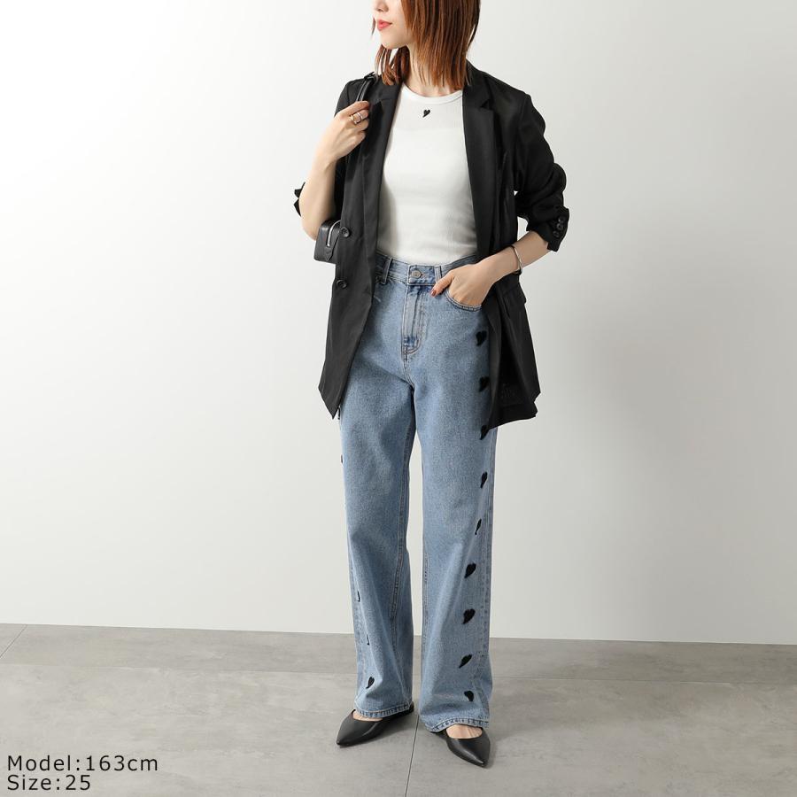 KIMHEKIM キムヘキム ジーンズ HEART PATCHES JEANS ZF5 JN01