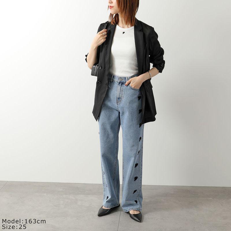 KIMHEKIM キムヘキム ジーンズ HEART PATCHES JEANS ZF5 JN01
