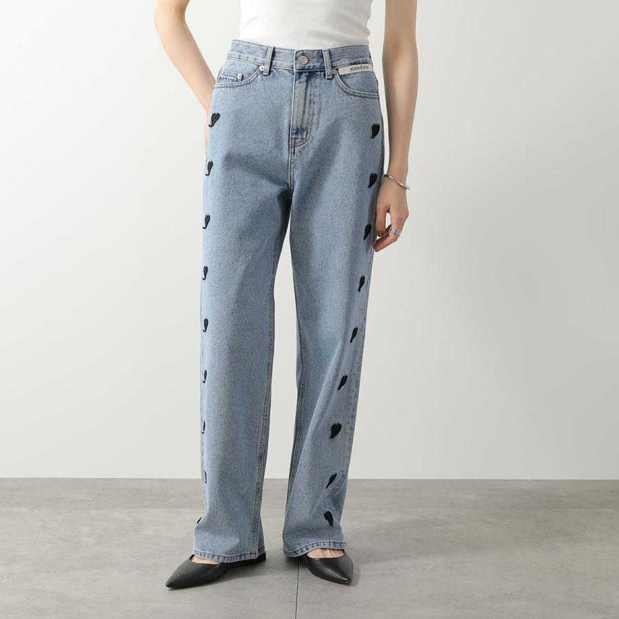 KIMHEKIM キムヘキム ジーンズ HEART PATCHES JEANS ZF5 JN01