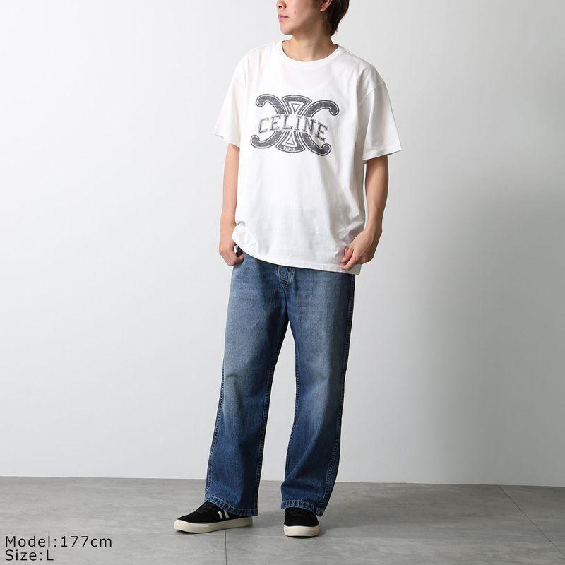 CELINE（セリーヌ） Tシャツ RX0BO671Q.38AW RX0BO671Q.01OB メンズ