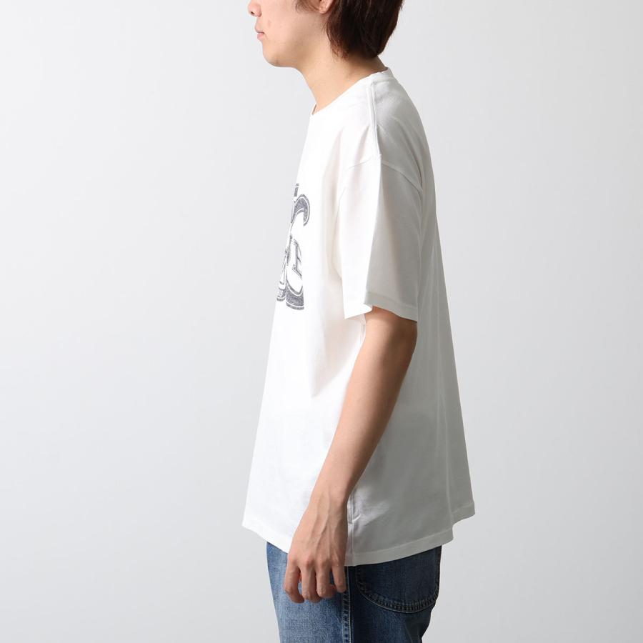 CELINE セリーヌ Tシャツ RX0BO671Q.38AW RX0BO671Q.01OB メンズ トリオンフ コットン 半袖 ロゴT カットソー クルーネックの画像