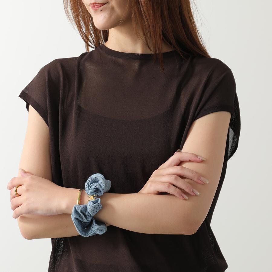 CELINE イングリッシュエンブロイダリーシュシュ CELINE（セリーヌ） シュシュ 461AS2BCO.05GL レディース トリオンフ