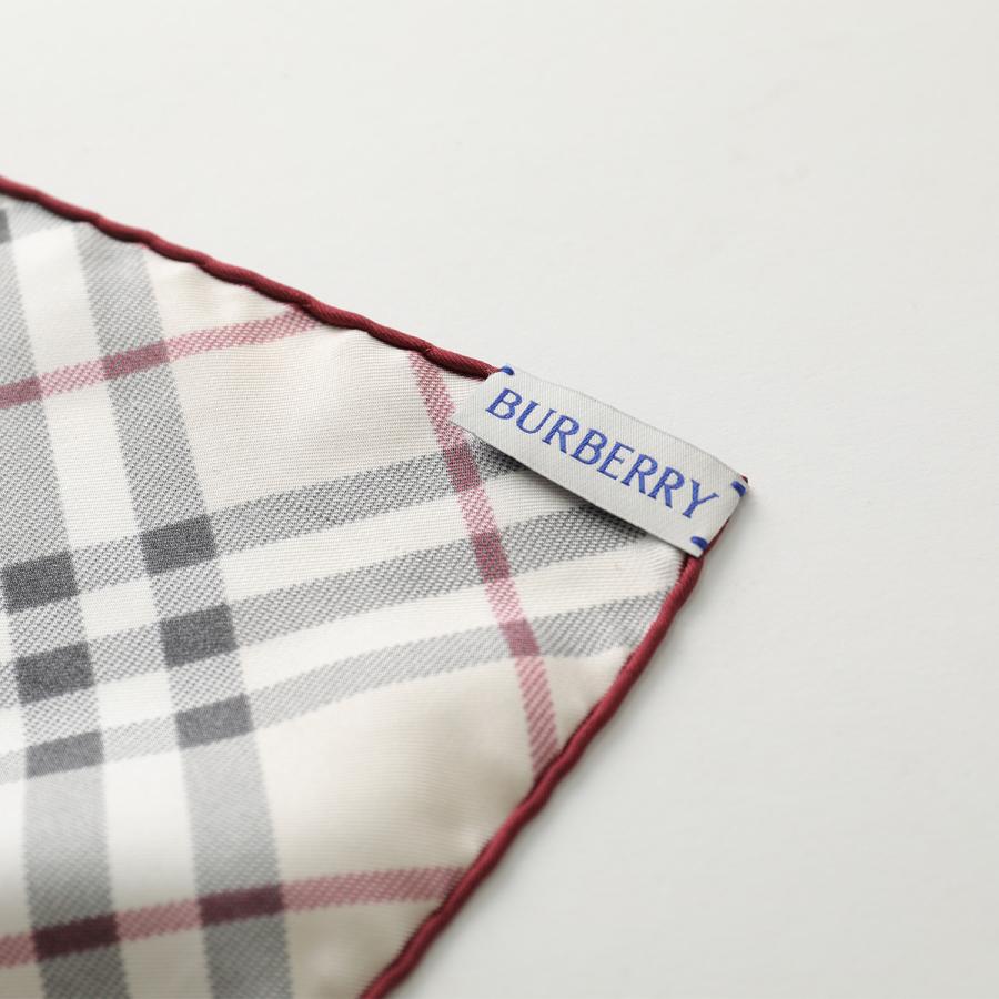 BURBERRY（バーバリー） スカーフ 90×90 8095223 レディース シルク