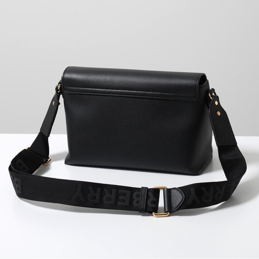 BURBERRY バーバリー ショルダーバッグ NOTE ノート 8021110 メンズ バーバリーチェック レザー クロスボディ 鞄 A1189/BLACKの画像
