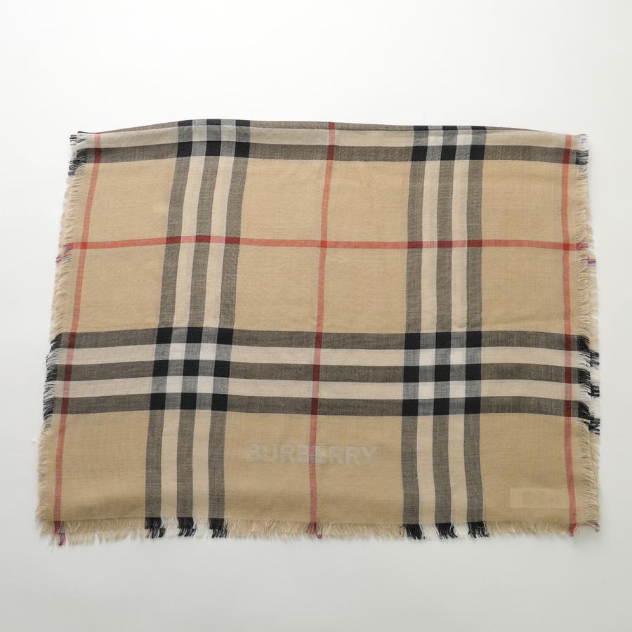 BURBERRY チェック柄ストール 220x70cm 美品です。 BURBERRY（バーバリー） ストール 220×70 8085867 レディース ワイド