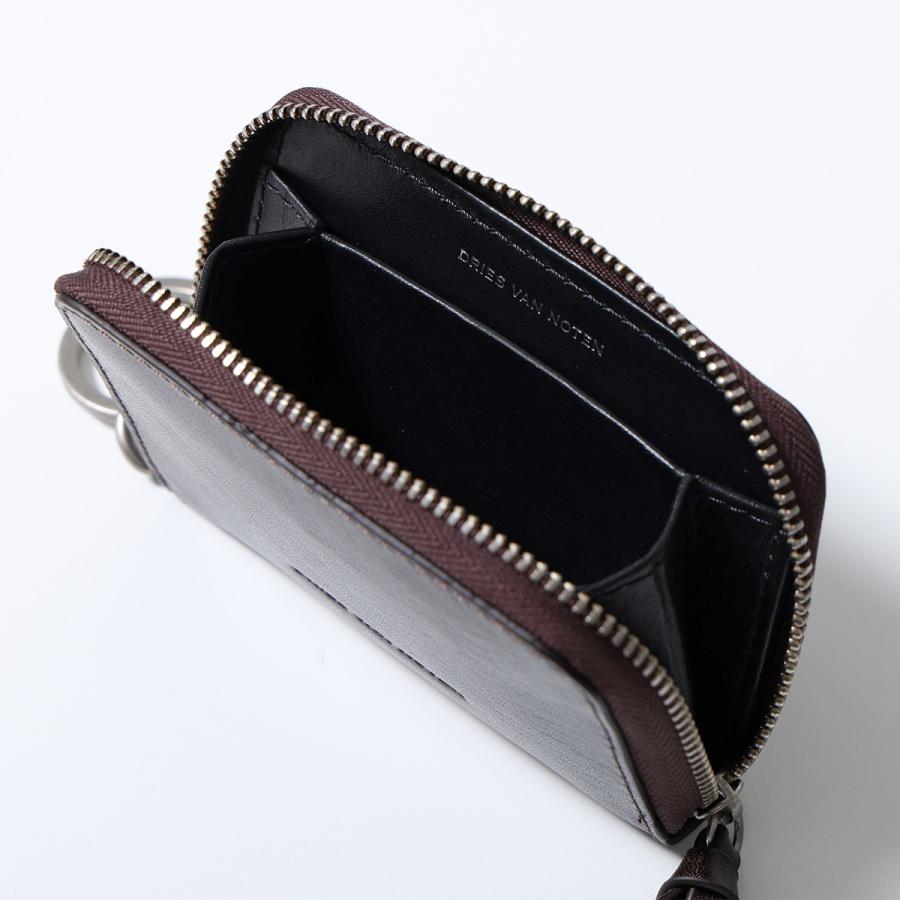 DRIES VAN NOTEN ドリスヴァンノッテン コインケース M.L.WALLET 022109 0103 803 メンズ レディース カードケース ミニ財布 小銭入れ レザー DGRYの画像