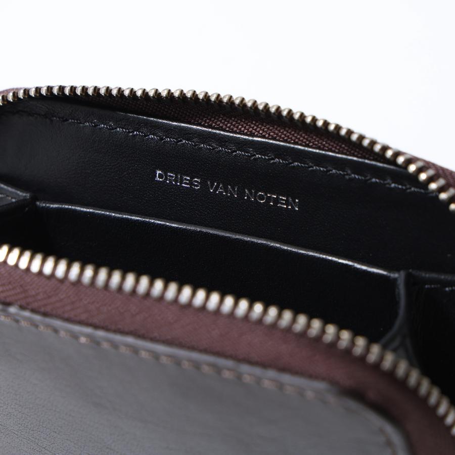 DRIES VAN NOTEN ドリスヴァンノッテン コインケース M.L.WALLET 022109 0103 803 メンズ レディース カードケース ミニ財布 小銭入れ レザー DGRYの画像