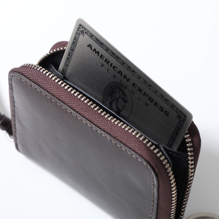 DRIES VAN NOTEN ドリスヴァンノッテン コインケース M.L.WALLET 022109 0103 803 メンズ レディース カードケース ミニ財布 小銭入れ レザー DGRYの画像