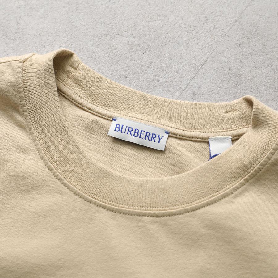美品　バーバリー　BURBERRY 現行モデル　Tシャツ　刺繍　ベージュ BURBERRY（バーバリー） Tシャツ 8093654 レディース ナイト