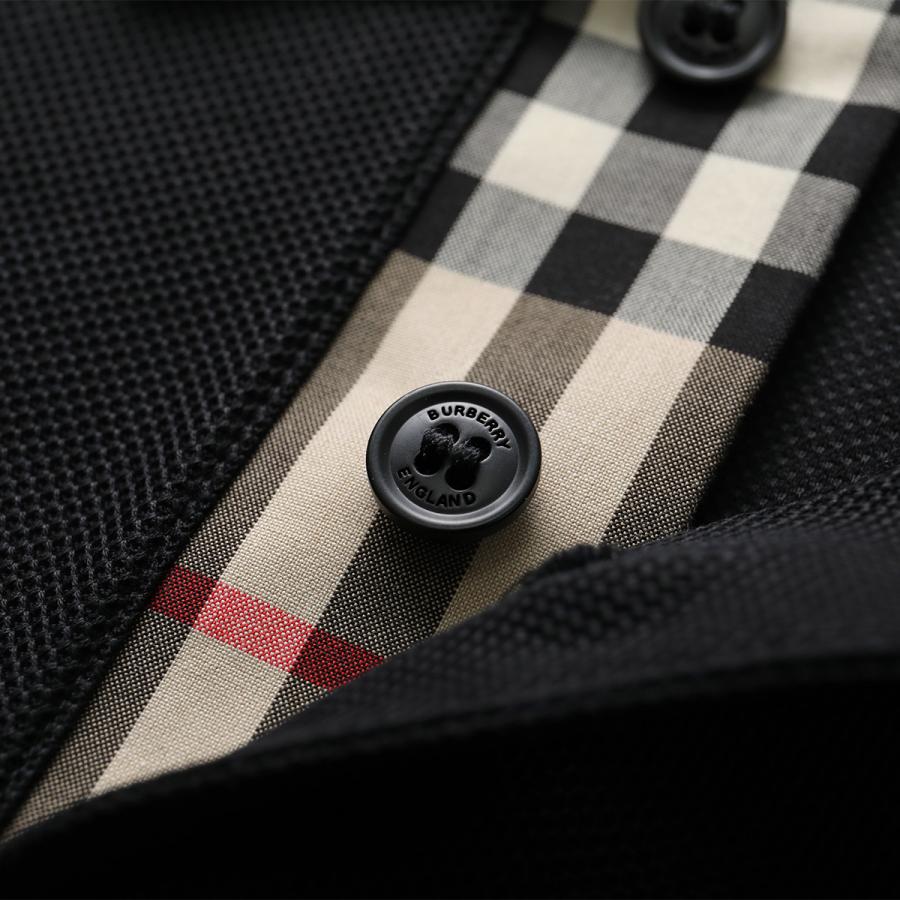 BURBERRY（バーバリー） ポロシャツ 8098800 メンズ 長袖 鹿の子 騎士