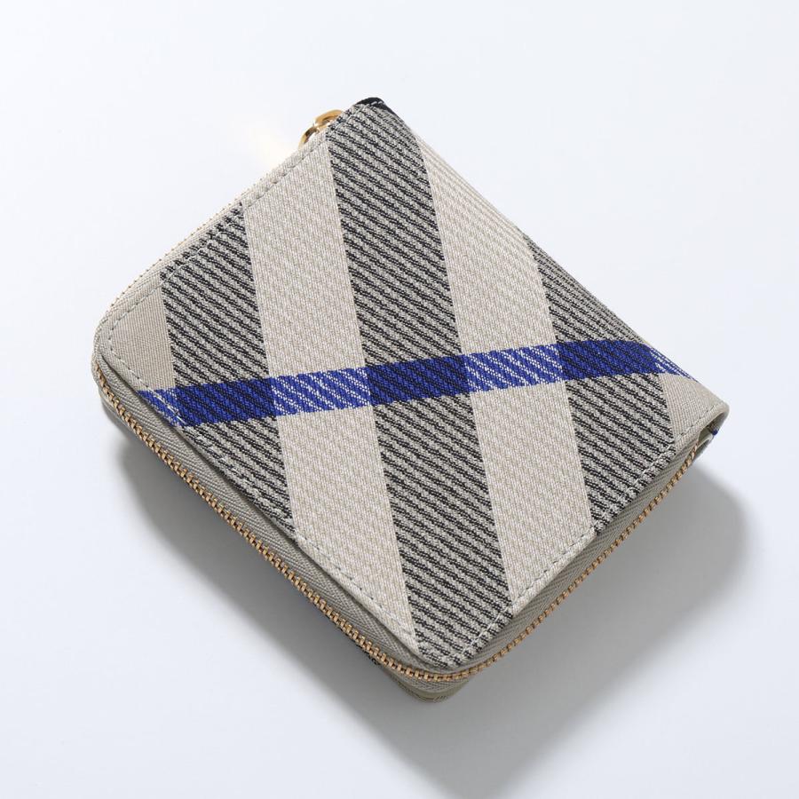【美品】BURBERRY LONDON 財布 二つ折り BURBERRY（バーバリー） 二つ折り財布 LS COMPACT ZIP BIFOLD CJ1