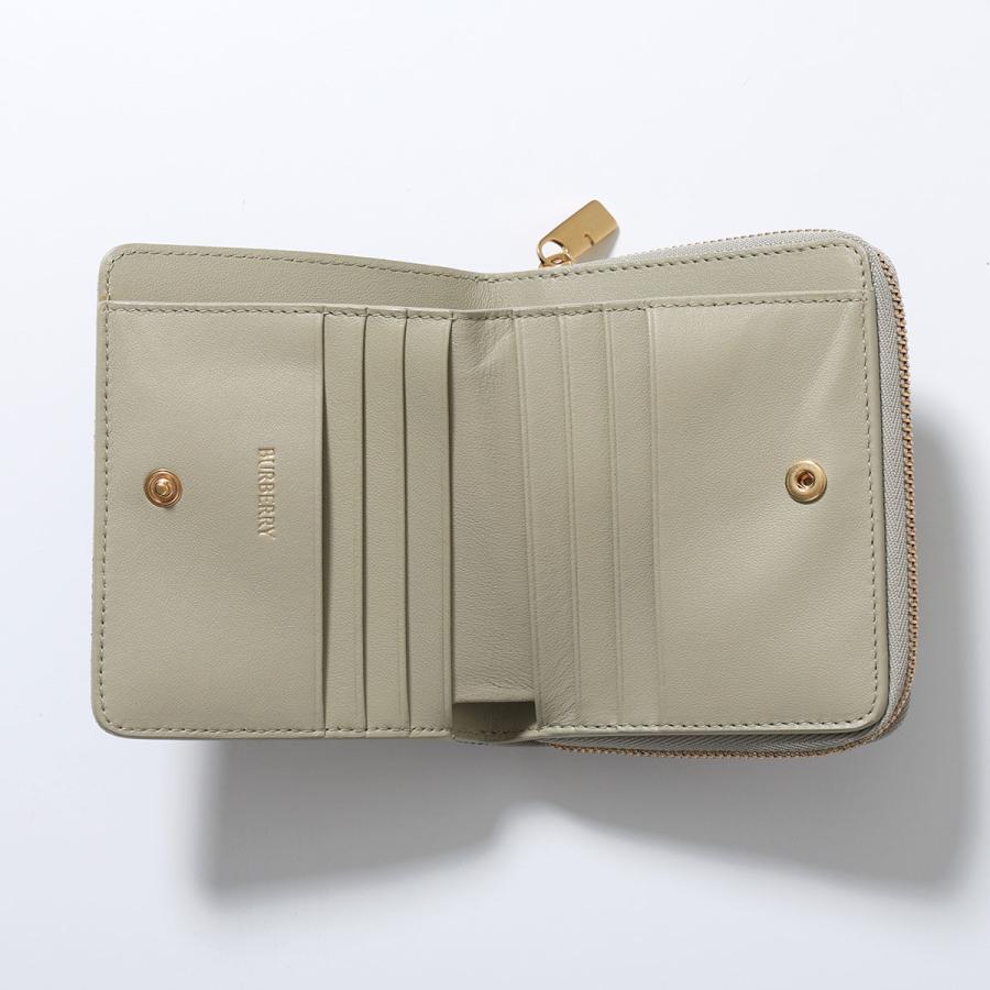 BURBERRY（バーバリー） 二つ折り財布 LS COMPACT ZIP BIFOLD CJ1