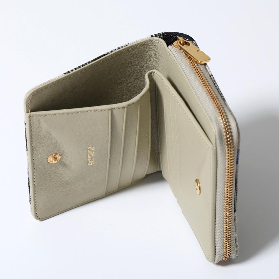 BURBERRY（バーバリー） 二つ折り財布 LS COMPACT ZIP BIFOLD CJ1