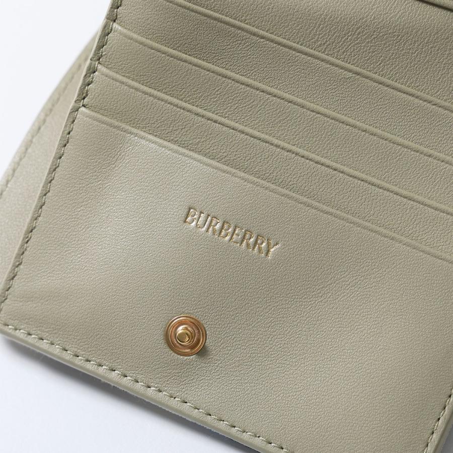 BURBERRY（バーバリー） 二つ折り財布 LS COMPACT ZIP BIFOLD CJ1