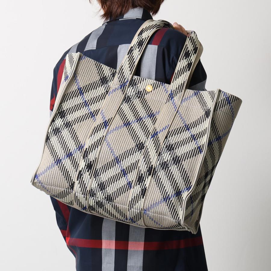 BURBERRY（バーバリー） トートバッグ LL MD KNIT TOTE CH4 8090405