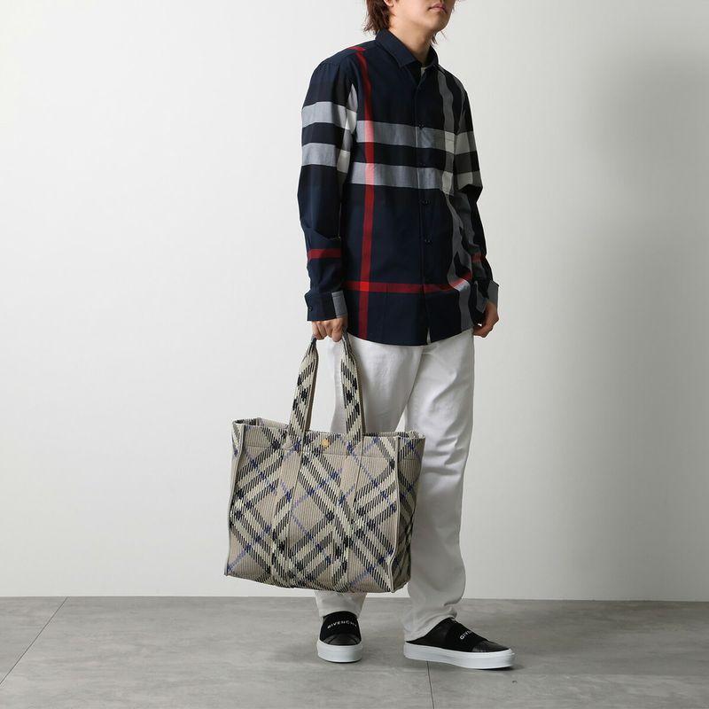 BURBERRY（バーバリー） トートバッグ LL MD KNIT TOTE CH4 8090405