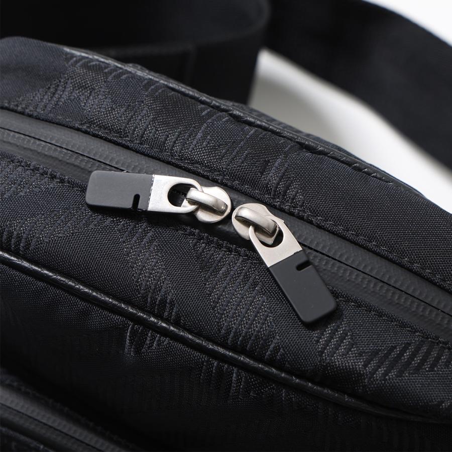 BURBERRY バーバリー ショルダーバッグ ML CROSSBODY 8085380 メンズ ジャカード チェック クロスボディ 軽量 鞄 A1189/BLACKの画像