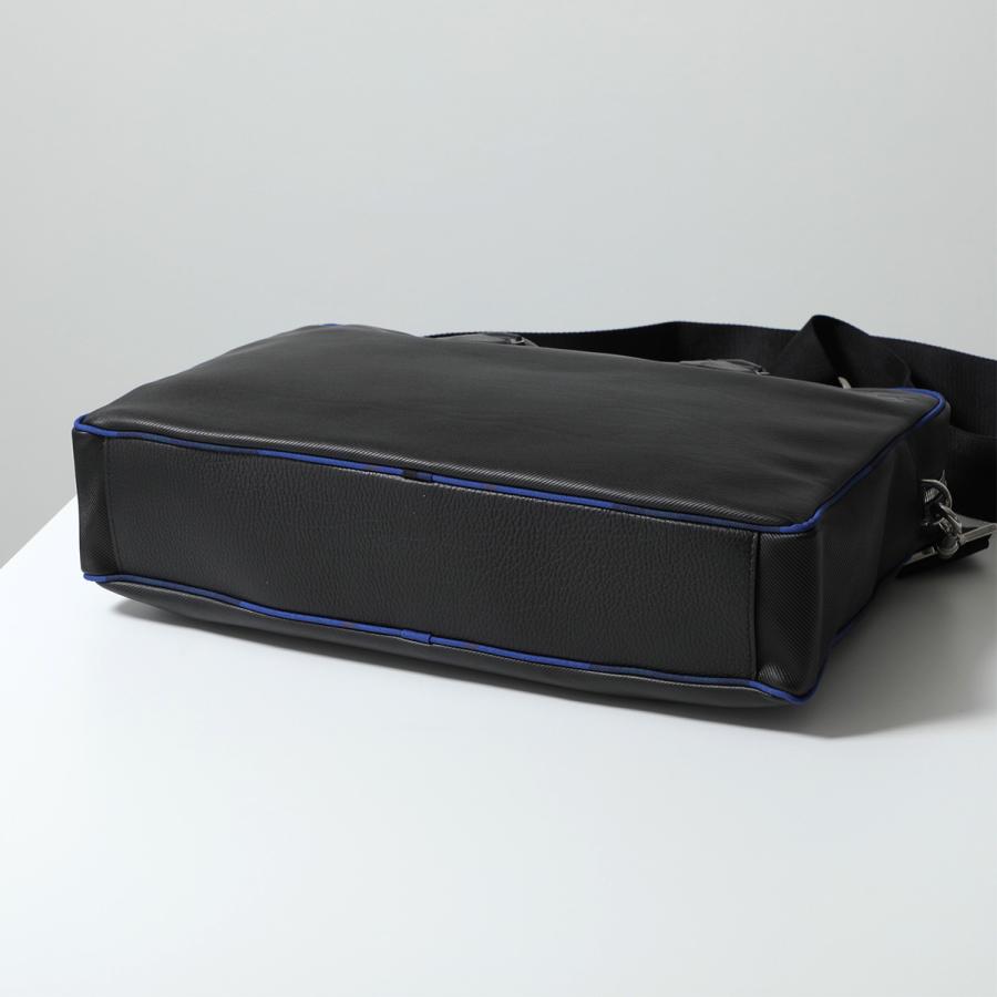 BURBERRY バーバリー ブリーフケース ML TWILL BRIEFCASE LGL 8085366 メンズ レザー ビジネスバッグ ショルダーバッグ 鞄 A1189/BLACKの画像
