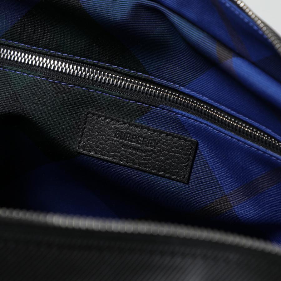 BURBERRY バーバリー ブリーフケース ML TWILL BRIEFCASE LGL 8085366 メンズ レザー ビジネスバッグ ショルダーバッグ 鞄 A1189/BLACKの画像