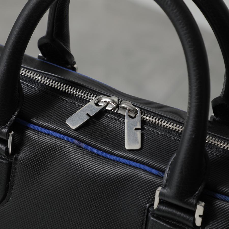BURBERRY バーバリー ブリーフケース ML TWILL BRIEFCASE LGL 8085366 メンズ レザー ビジネスバッグ ショルダーバッグ 鞄 A1189/BLACKの画像
