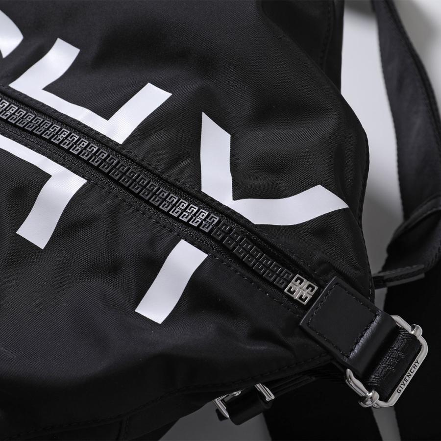 GIVENCHY ジバンシィ バックパック G-ZIP BACKOACK M BK50A8K1VF メンズ リュック ハンドバッグ ロゴ Gジップ 鞄 バッグ 004/BLACK/WHITEの画像