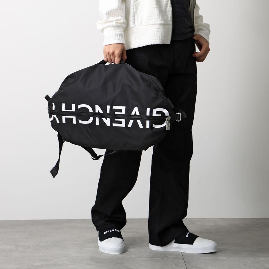 GIVENCHY ジバンシィ バックパック G-ZIP BACKOACK M BK50A8K1VF メンズ リュック ハンドバッグ ロゴ Gジップ 鞄 バッグ 004/BLACK/WHITEの画像